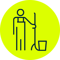 Icon of Electrostatic Cleaning
