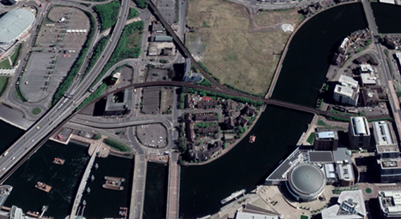 Lagan Junction Area Aerial View