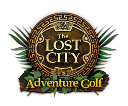 The Lost City Adventure Golf Belfast logo